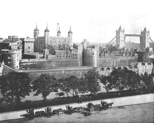 Der Tower of London, 1894 von Unbekannt