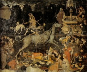 Der Triumph des Todes, ca. 1445-1447 von Unbekannt