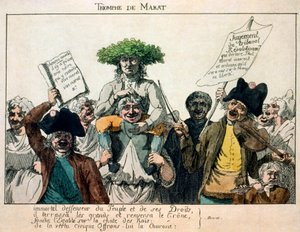Der Triumph von Marat, 1793