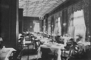 Der Tudor Speisesaal, Melbourne Hotel, St. Louis, Missouri, 1924