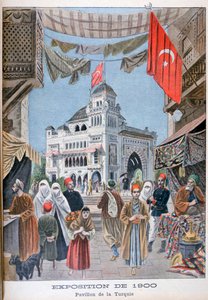 Der türkische Pavillon auf der Weltausstellung 1900, Paris, 1900