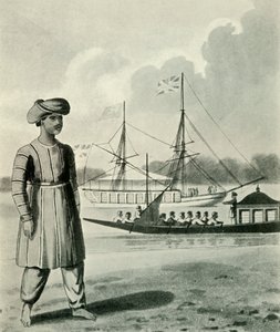 Die Flottille des Vizekönigs und Bootsmänner, 1813, 1925 von Unbekannt