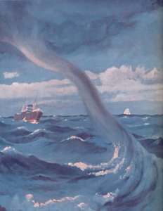 Der Wasserwirbel, der Wolke und Meer verbindet, 1935