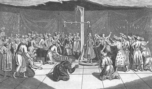 Das Wiegen des Großen Moguls, um 1782 von Unbekannt