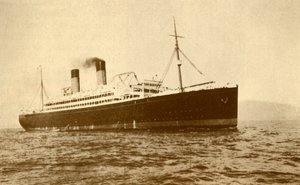 Die White Star Liner Doric 16.484 Tonnen