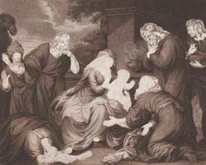 Das Opfer der Weisen, 1788 von Unbekannt