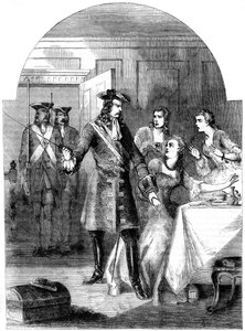 Die Verhaftung von Prinzessin Clementina