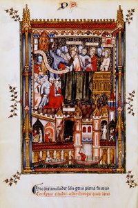 Die Verhaftung von St. Denis, 1317 von Unbekannt
