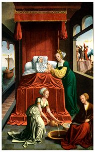 Die Geburt der Jungfrau, um 1520
