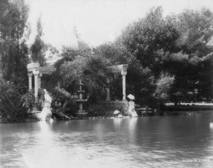 Der botanische Garten im Palermo-Park, Buenos Aires, Argentinien, 1927