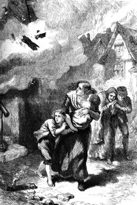 Die Verbrennung von Norfolk, Virginia, 1776