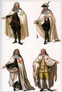 Die wichtigsten Ritterorden von Spanien und Portugal, 1791, 1902 von Unbekannt