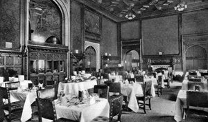 Der Speisesaal des House of Commons, London, 1926-1927 von Unbekannt