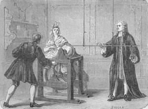 Die Entdeckung des Leydener Glases, 1745 1894