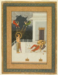 Der Traum von Zulaykha, aus dem Amber-Album, ca. 1670 von Unbekannt