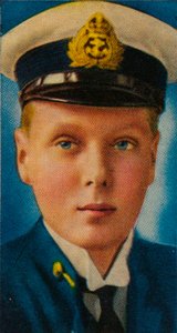 Der zukünftige König Edward VIII. als Kadett in der Royal Navy, ca. 1907-1910, 1935