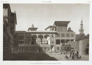 Das Haus von Osman Bey, Ägypten, ca. 1798