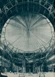 Der innere Aufbau des Luftschiffs R101, c1929 c1937