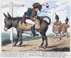 Die Reise eines modernen Helden zur Insel Elba, 1814