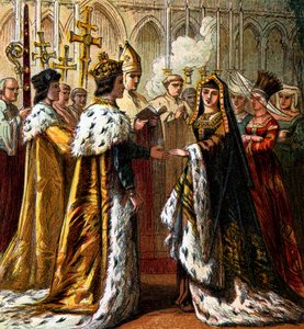 Die Hochzeit von Heinrich VII., 1486, ca. 1850
