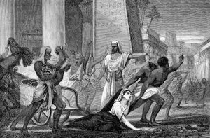 Der Mord an Hypatia, neuplatonische Mathematikerin und Philosophin, 415 Mitte 19. Jahrhundert