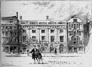 Das alte East India House im Jahr 1630, 1905 von Unbekannt