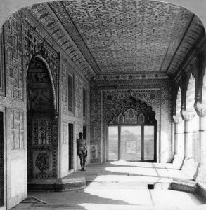 Der Palast von Rang Mahal, die königliche Residenz der Mogulkaiserin, Delhi, Indien