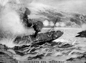 Das Sinken der Merrimac, 1898