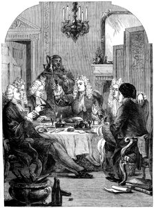 Das Abendessen bei St. Johns, Windsor, 18. Jahrhundert, 19. Jahrhundert