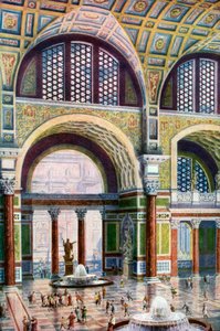 Das Tepidarium der Caracalla-Thermen, Rom, Italien, 1933-1934 von Unbekannt