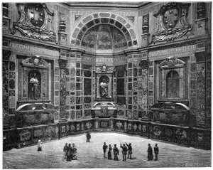 Das Grab des letzten Medici, Basilika San Lorenzo, Florenz, Italien, 1882 von Unbekannt