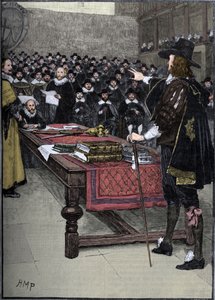 Der Prozess von König Karl I., 1649 von Unbekannt