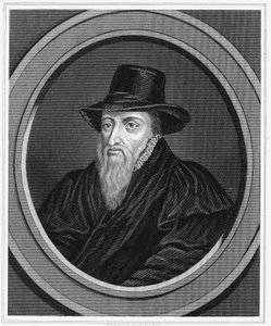 Theodore Beza, französischer Religionsreformer, ca. 1600, ca. 1851 von Unbekannt