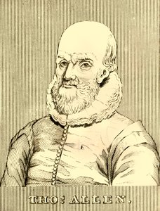 Thomas Allen, 1542-1632
