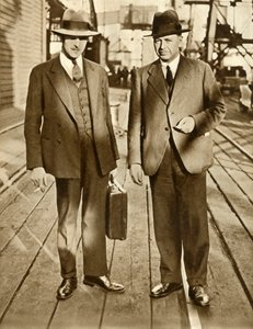 Thornton und MacDonald nach der Metro-Vickers-Affäre freigelassen, 1933, 1935 von Unbekannt
