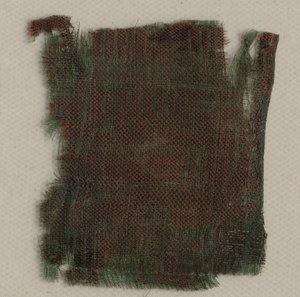 Drei Fragmente italienischer gotischer Seide, 1300er Jahre von Unbekannt