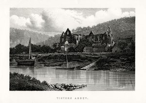 Tintern Abbey, Monmouthshire, England, 1896 von Unbekannt