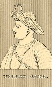 Tippoo Saib, 1750-1799 von Unbekannt
