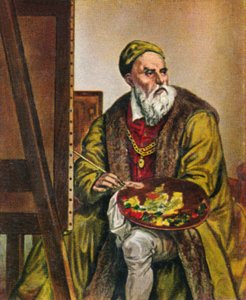 Tizian 1477-1576. - Selbstbildnis, 1934