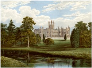 Toddington Park, Gloucestershire, Heim von Lord Sudeley, ca. 1880 von Unbekannt