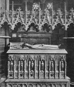Grab von Edward III., Westminster Abbey, 1903 von Unbekannt