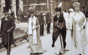 Zarin Maria Fjodorowna von Russland besucht Großbritannien, 1890er