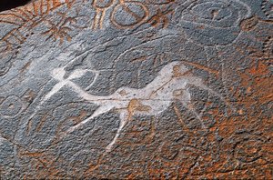 Felsmalereien von Twyfelfontein, Damaraland, Namibia