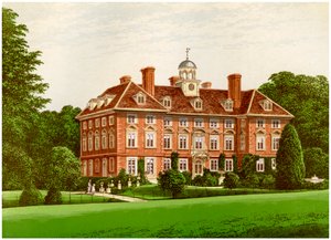 Tyttenhanger Park, Hertfordshire, Heim der Gräfin von Caledon, ca. 1880 von Unbekannt