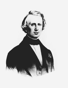 UJJ Leverrier, französischer Astronom, der 1846 die Position des Planeten Neptun berechnete von Unbekannt