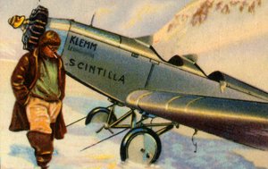 Udet landet auf dem Plateau du Trient, Mont Blanc, 1929, 1932