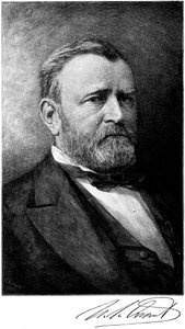 Ulysses S. Grant, amerikanischer Soldat und Staatsmann, späte 19. Jahrhundert
