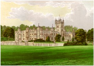 Underley Hall, Westmorland, Heim des Earl of Bective, ca. 1880