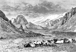 Oberes Kara-Kash-Tal, um 1890