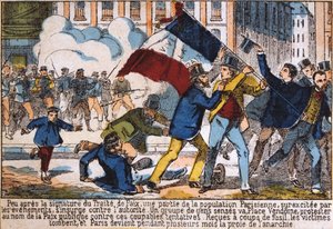 Aufstand zur Gründung der Pariser Kommune, 1871